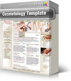 Joomla Cosmetology Template