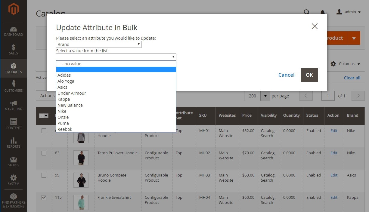 How to Update Attributes in Bulk in Magento 2