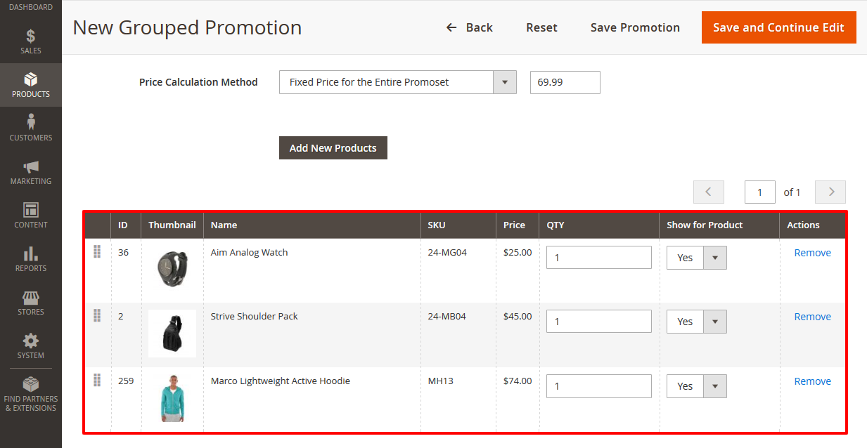 How to Create a Promoset with Fixed Final Prices in Magento 2