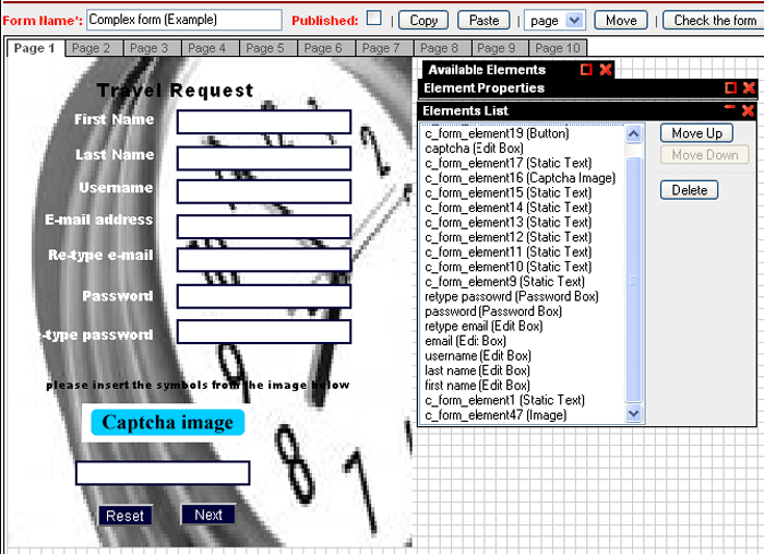form-properties