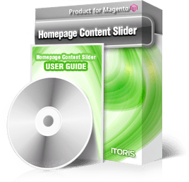 Homepage Content Slider extension for Magento