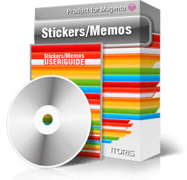 Stickers/Memos extension for Magento