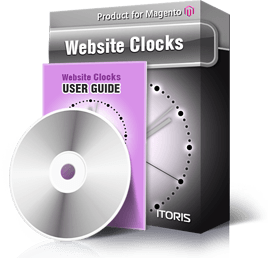 Website Clocks extension for Magento
