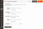 Backend: Product Config: Cross-sells preview