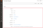 Magento 2 Edit Price Match Request