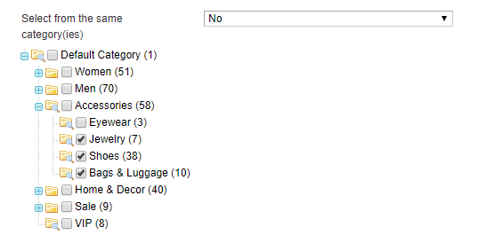 Load Auto Upsells in Magento from Selected Categories