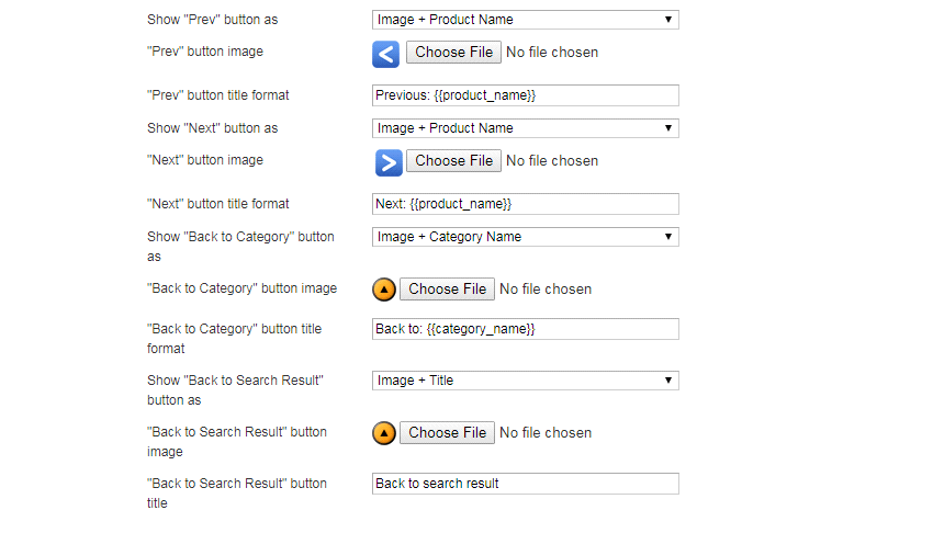 Configure the Product Previous / Next Buttons in Magento