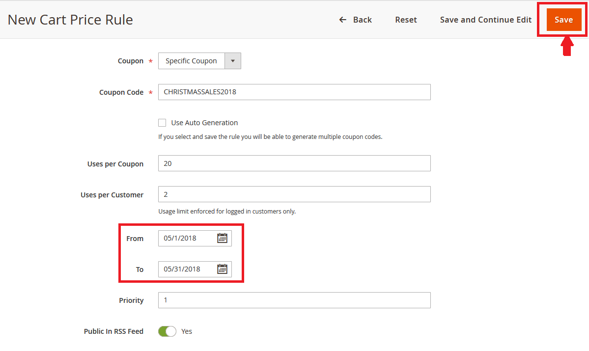 Date Selectors in Magento 2