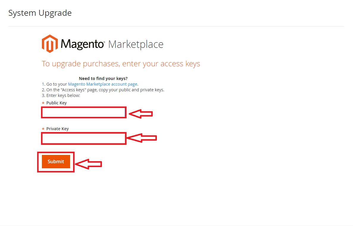 Login Page for Magento 2 Marketplace