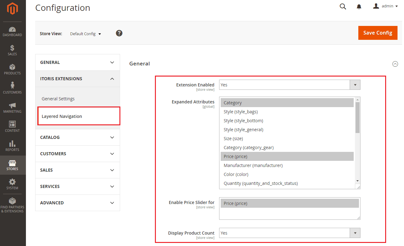 How to Configure Advanced Layered Navigation 