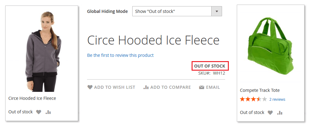 Display the Out of Stock Products in Magento 2