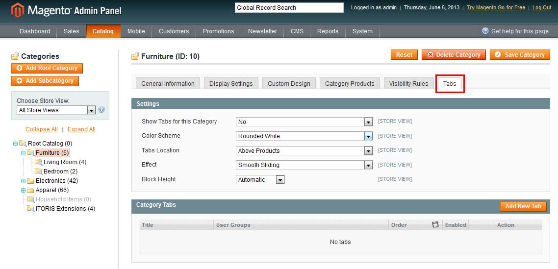 IToris magento product and price visibility rules