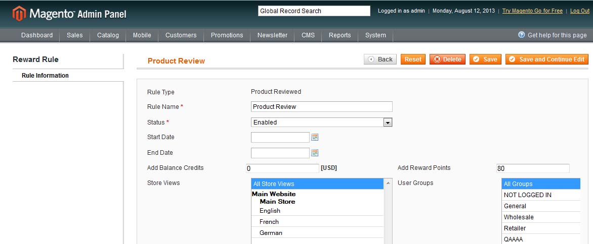 IToris magento product and price visibility rules