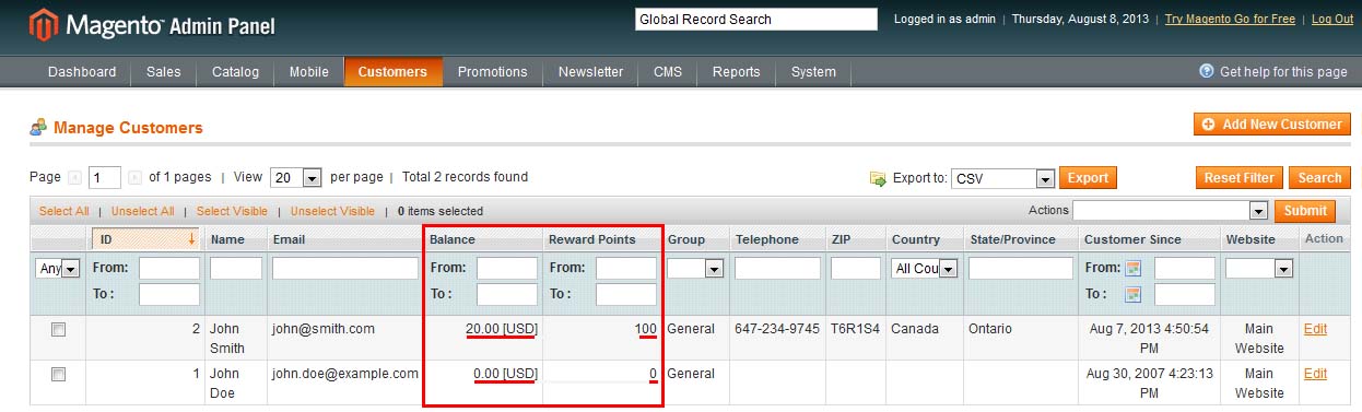 IToris magento product and price visibility rules