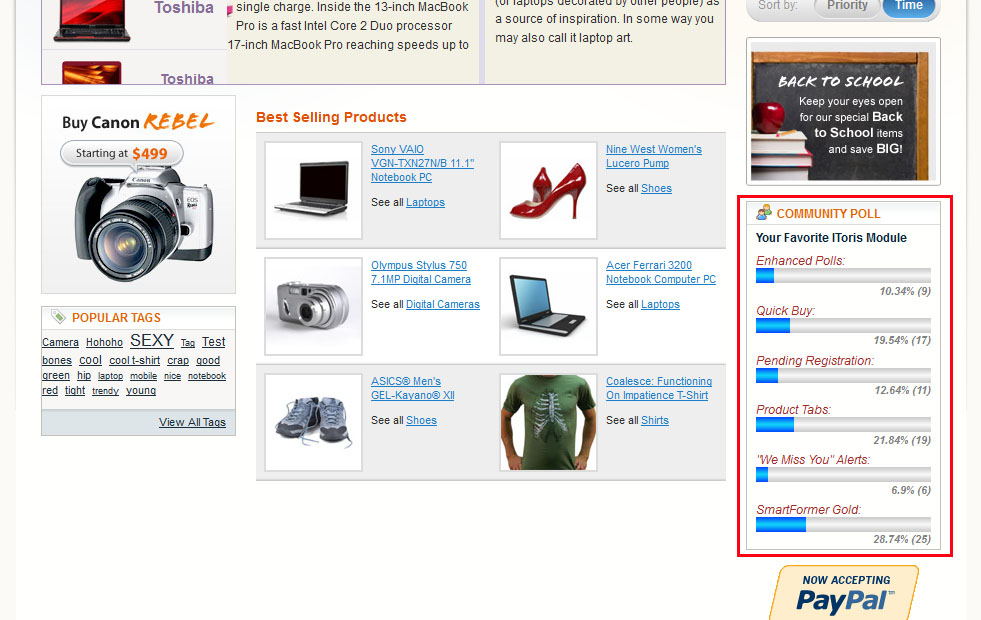 IToris magento product and price visibility rules