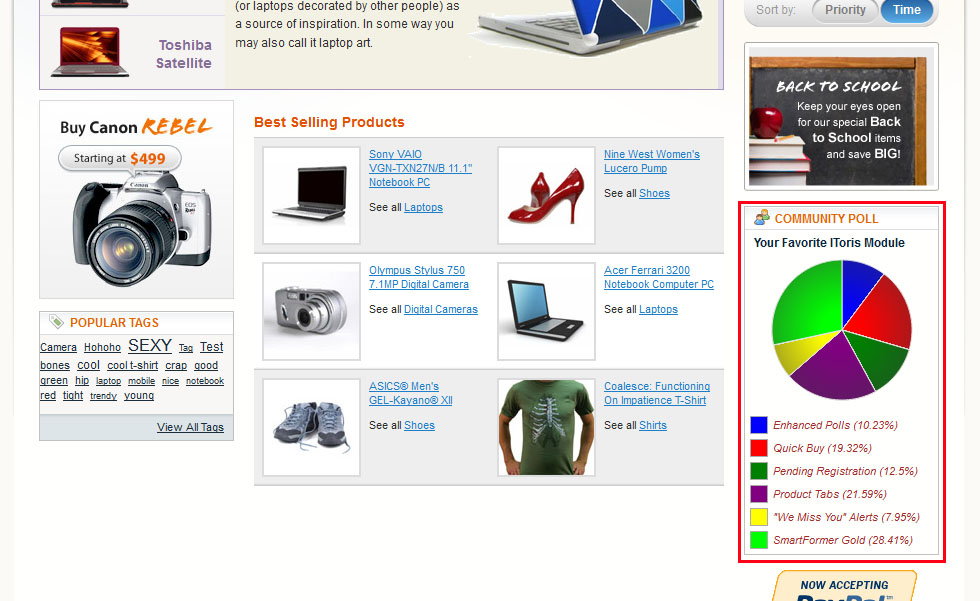 IToris magento product and price visibility rules