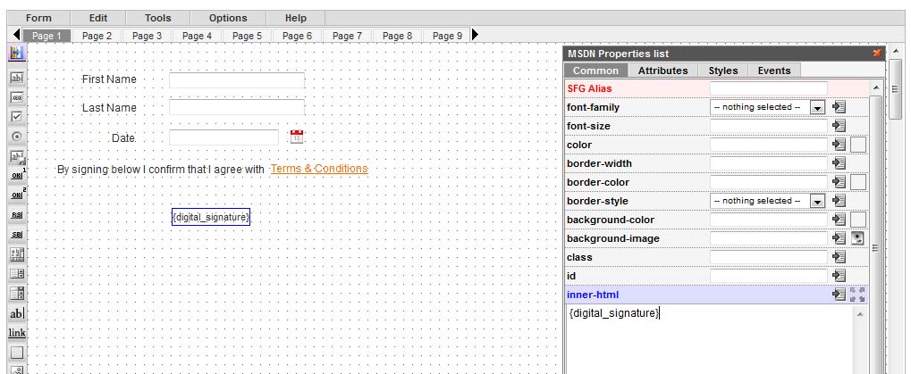 questions and answers settings