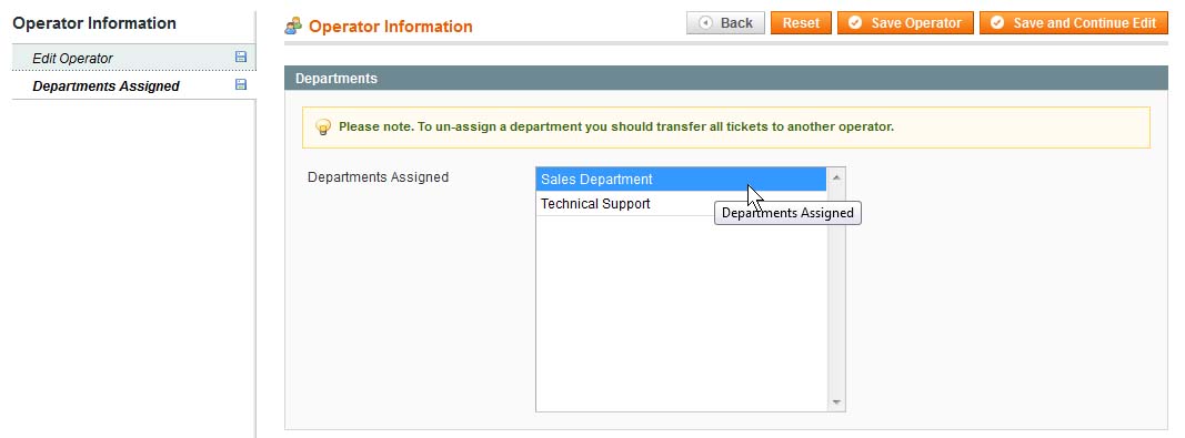 questions and answers settings