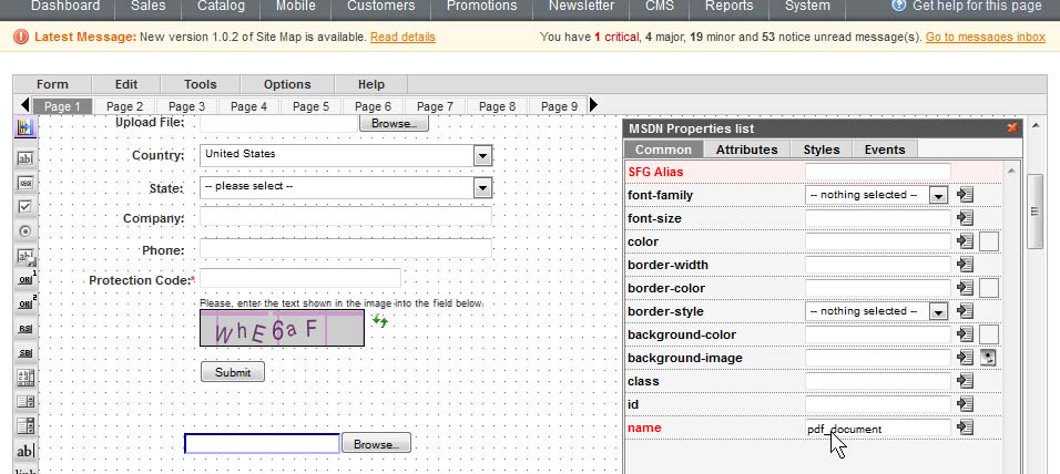 questions and answers settings