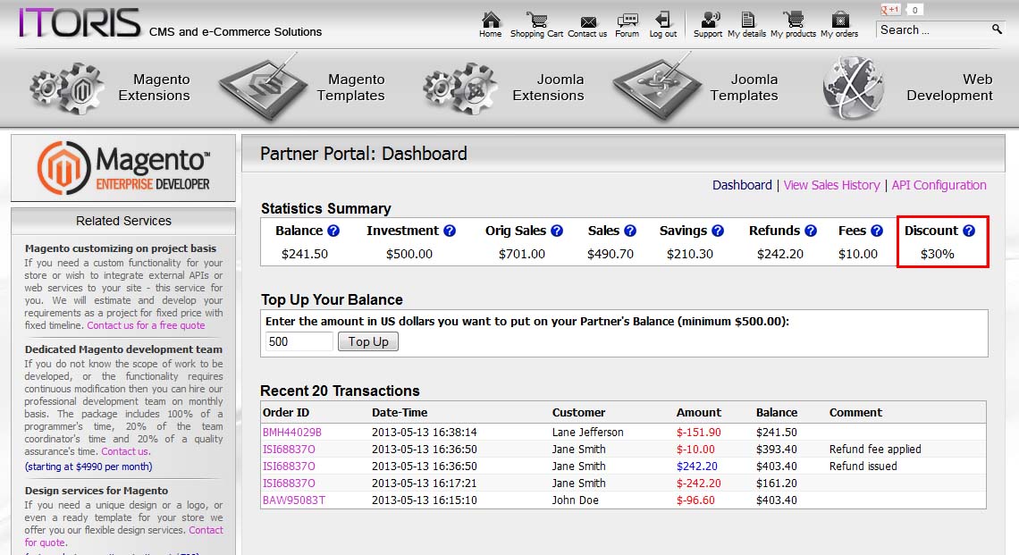 IToris magento product and price visibility rules