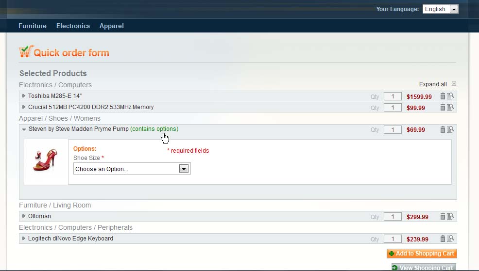 questions and answers settings
