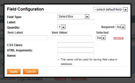 questions and answers settings