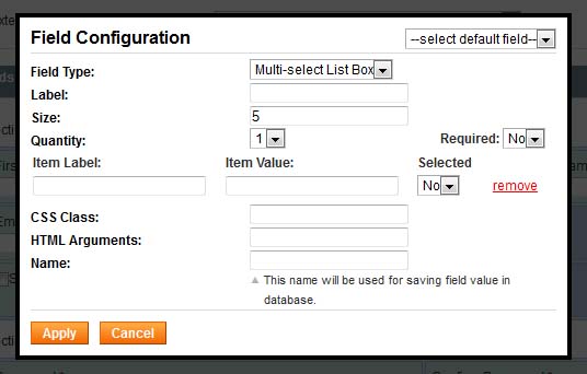 questions and answers settings