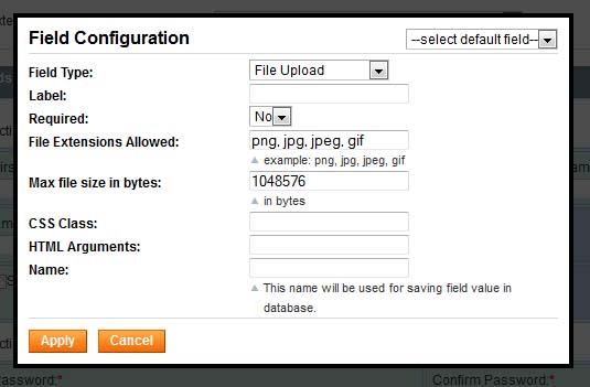 questions and answers settings