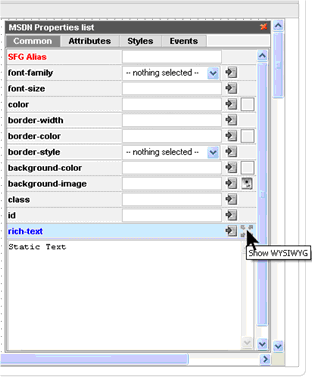 static_text_properties