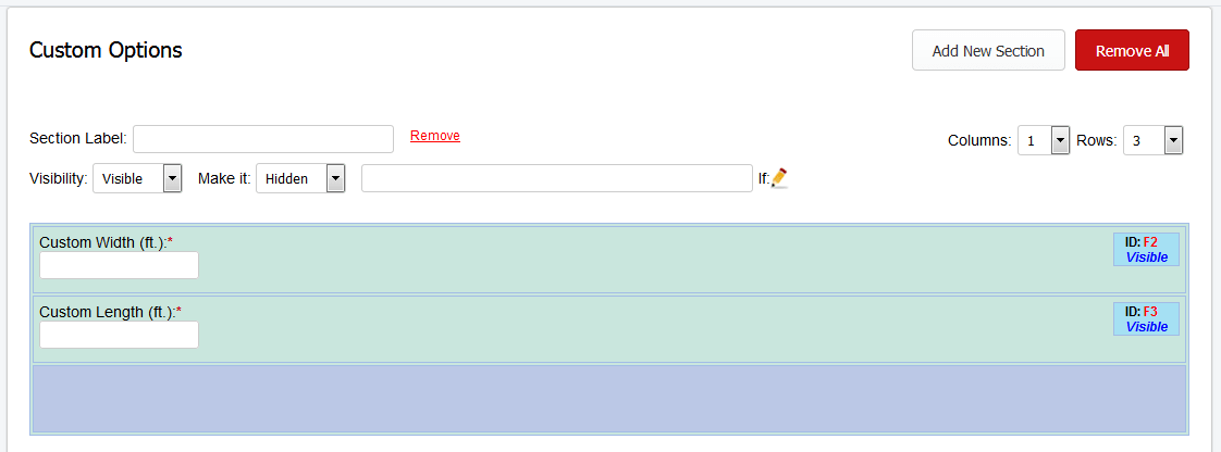 Shopify price based on product dimensions